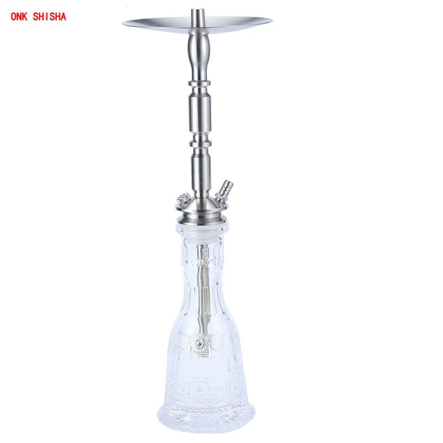 MIG AIRFORCE L Stainless Steel Hookah Pipe Design Hookah Set Germany Middle Size Click Mig Hookah Germany