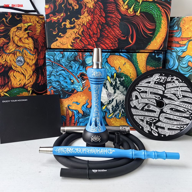 Alpha Hookah X ALPHA MODEL X SPECIAL ALPHA OF HOOKAH Gift Box Packaging Russian Hookah Pot for Lounge
