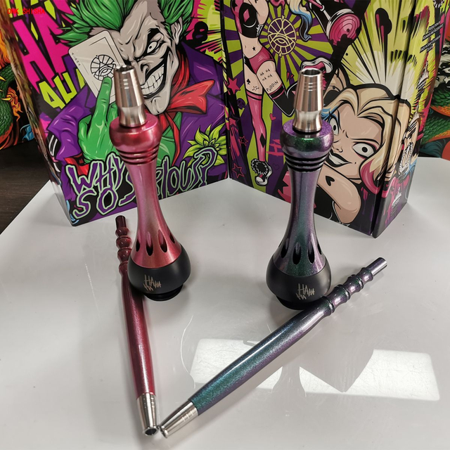 Harley Alpha X Shisha Popular Russian Hookah Gift Box Stainless Steel Chicha Russia ALPHA Joker