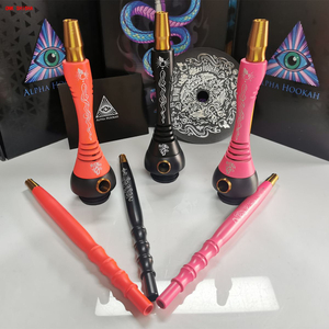 Premium Alpha Hookah High Quality Original Alpha S SHISHA Factory Customized Alpha Hookah Stainless Steel Gift Box