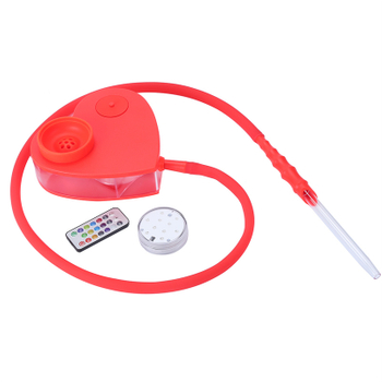 Heart-shaped Hookah LED Egyptian Hookah Smoking Shisha Set Acrylic With Light