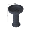 Hookah Bowl Silicone 1 Hole Phunnel Bowl Perfect with Charcoal Holder Black Shisha Bowl