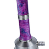 Resin Stems Stainless Steel Hookah with Leather Cage