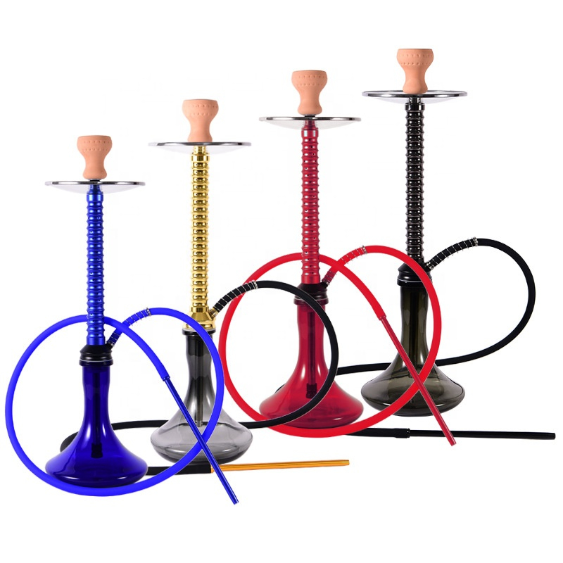 Factory Wholesale Arabic Style Glass Bottle Hookah 80 Holes Outlets