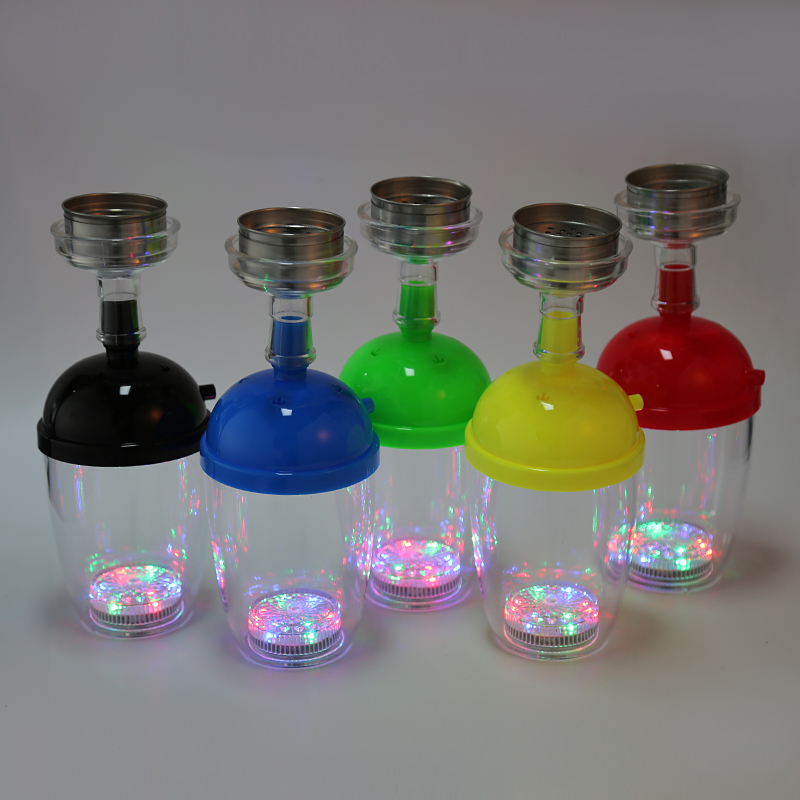Portable Mini Acrylic Shisha Led Cup Hookah