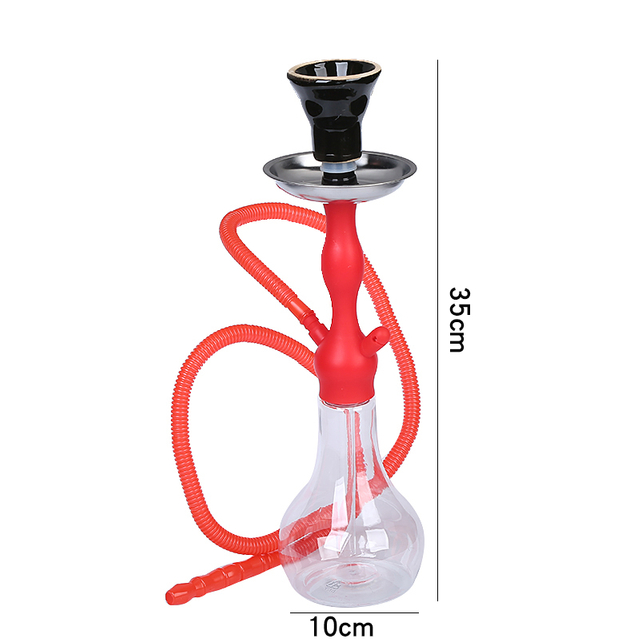 Good Quality Acrylic Portable Mini Cup Car 1 Hose Hookah