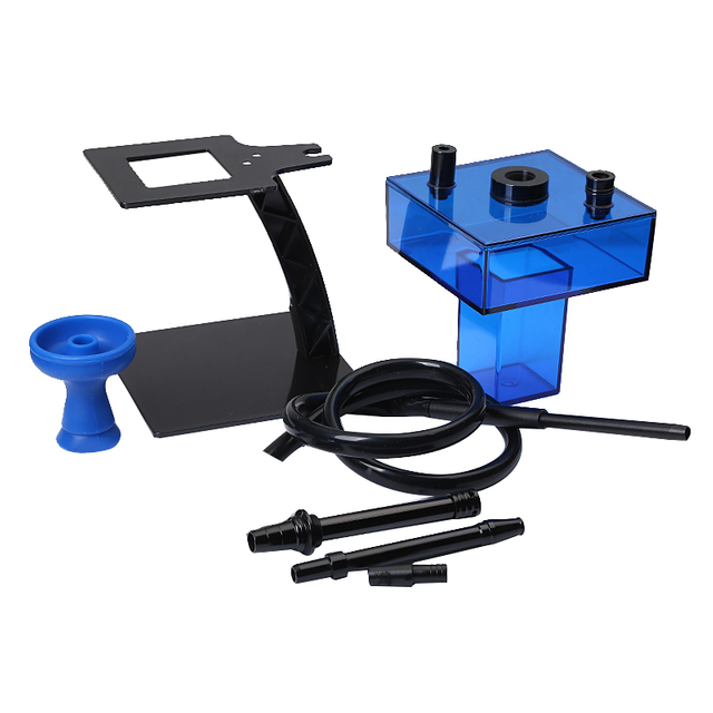 Portable Acrylic Plastic LED Hookah Shisha