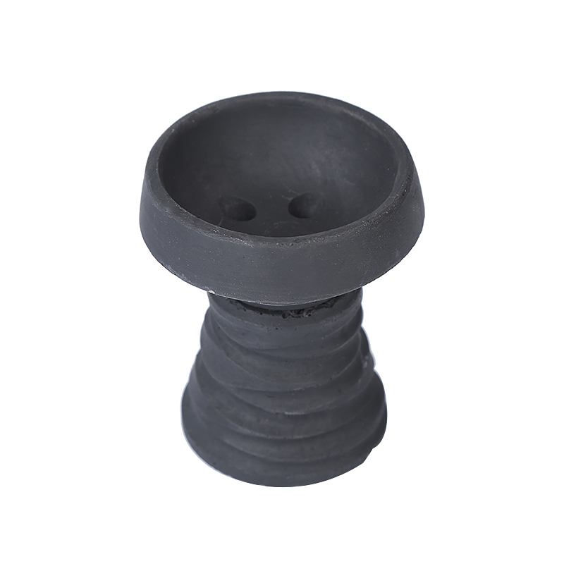 Premium Stone Black Bowl Luxury Classic Hookah Bowls for Hookah Smoking Ceramic Hookah Head