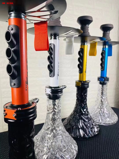 El Bomber Hookah FULL SET Aluminum Germany Design Shisha High Techno Hot Sale One Person Shisha El Bomber Shisha FAST SPEED