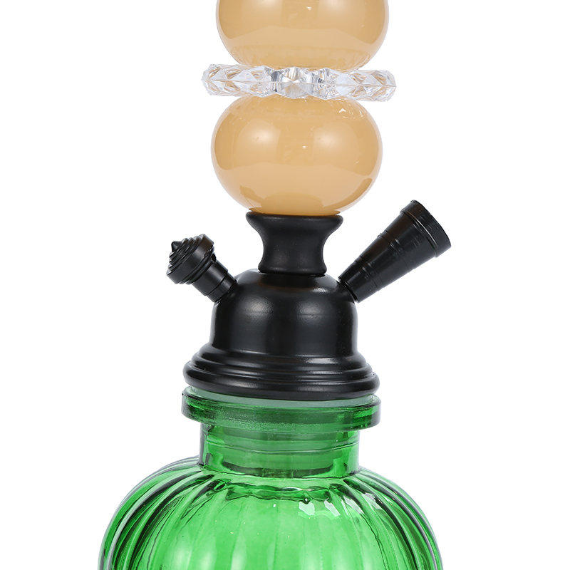 13”Premium Small Hookah Kit Glass Shisha Acrylic Sheesha Complete Set with Hookah Accessories