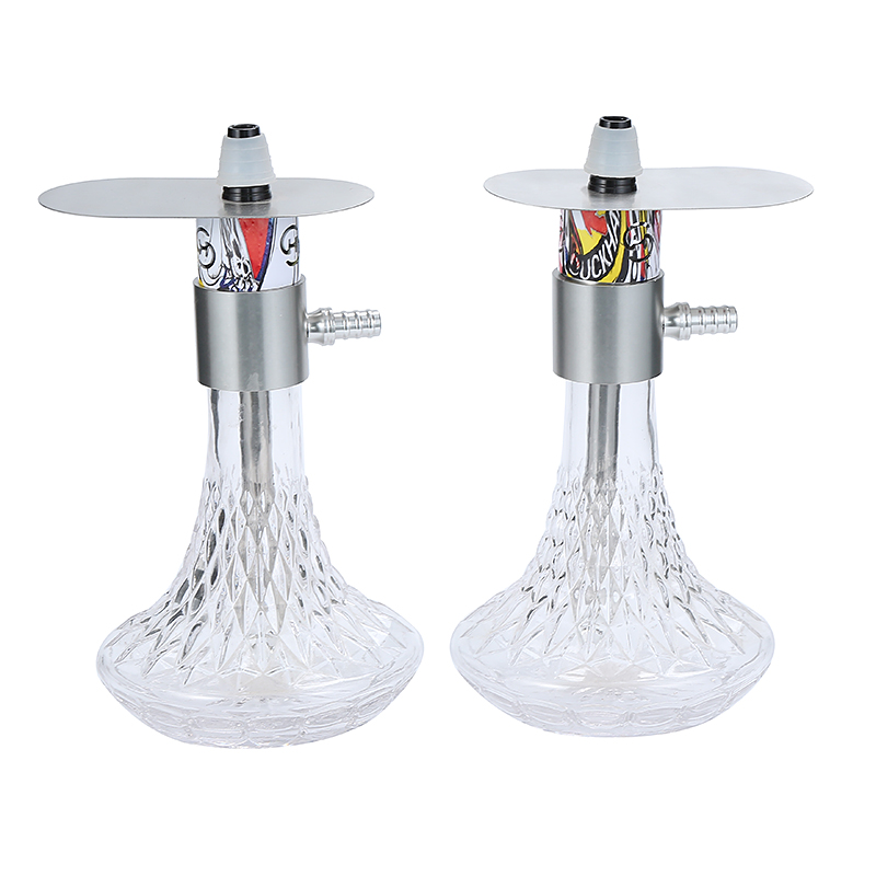 Portable Aluminum Hookah Set