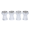 Crystal Glass Shisha Bowl Hookah Accessories Stainless Steel Mesh Screen Suitable for Charcoal Holder Heat Management 