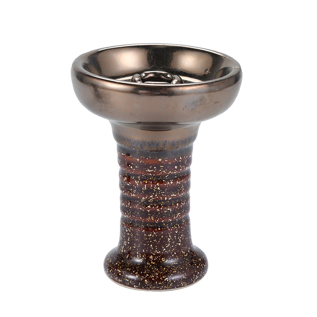 Hookah Bowl Handmade Phunnel Hookah Bowl with Spire Raw