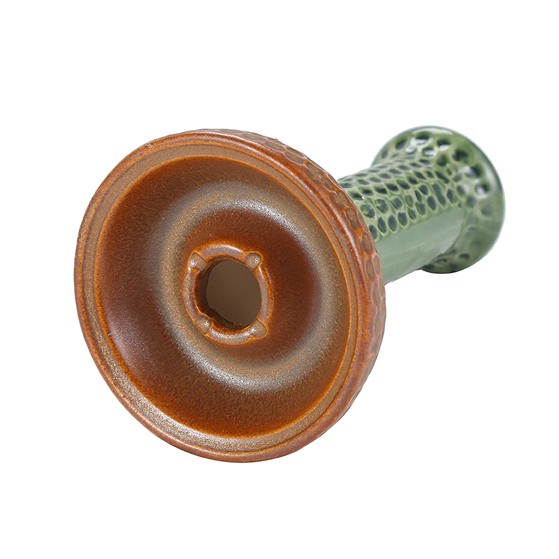 Clay Phunnel Hookah Bowl with Glaze Superior Hookah Head Fits for Hookah HMD Hookah Foil for Better Shisha Narguile Smoking