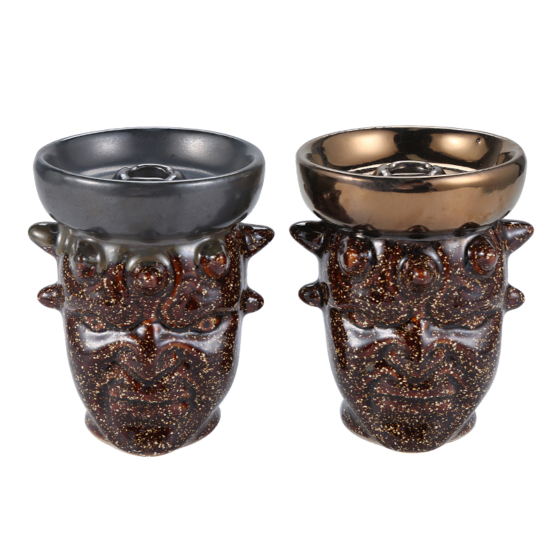 Clay Skull Hookah Bowl Shisha Accessories - Buy hookah bowl accessories,  hookah ceramic head, hookah head bowl Product on Yiwu ONK Shisha Co., Ltd.