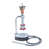 Rocket Aluminum Acrylic Water Pipe Smoking Portable Hookah With LED Light