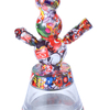 Aluminium Alloy Chicha Metal Art Desgin Graffiti Small Hookah Set