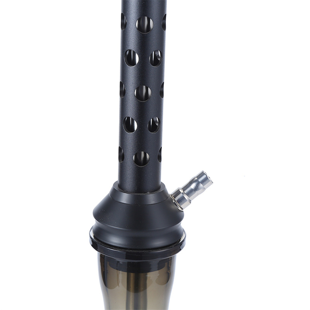 Good Selling Luxurious Stainless Steel Metal Large Glass Big Hookah