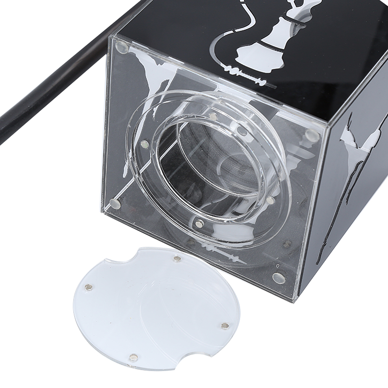 Amazon Cheap Wholesale Custom Cube Deluxe Square Travel Hookah