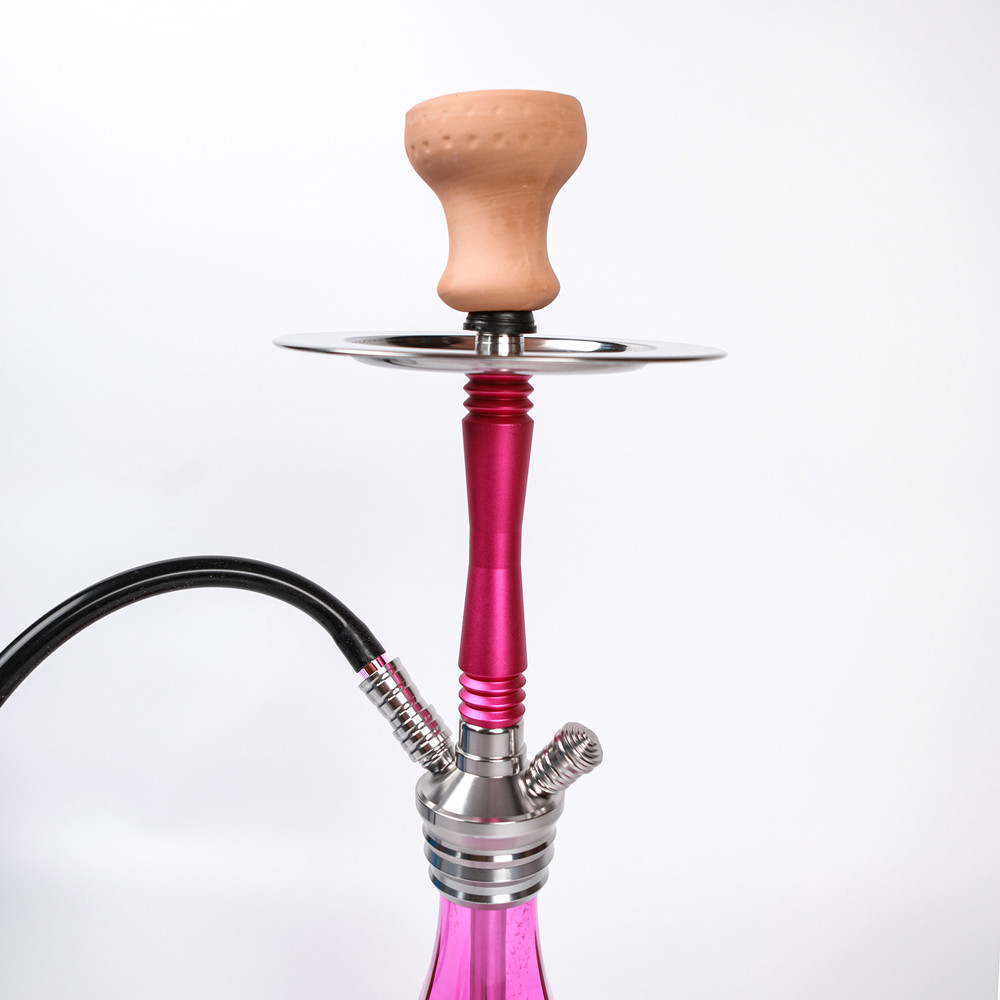 Colorful Hookah with Acrylic Vase And LED Lighting