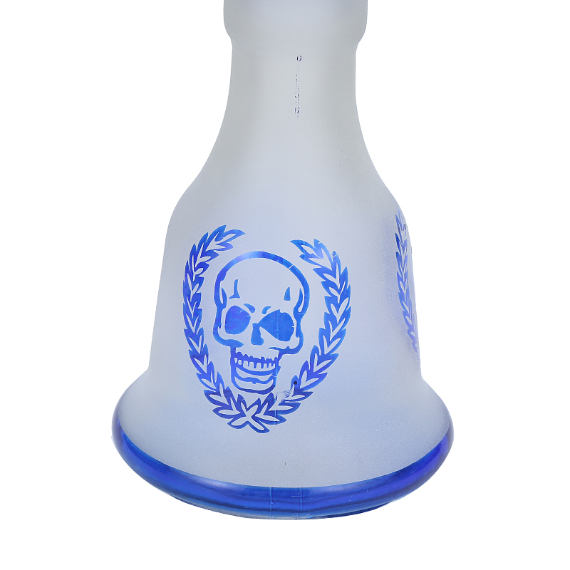 Premium Hookah Shisha Set with Glass Vase Ceramic Bowl And Coal Tongs Ashtray