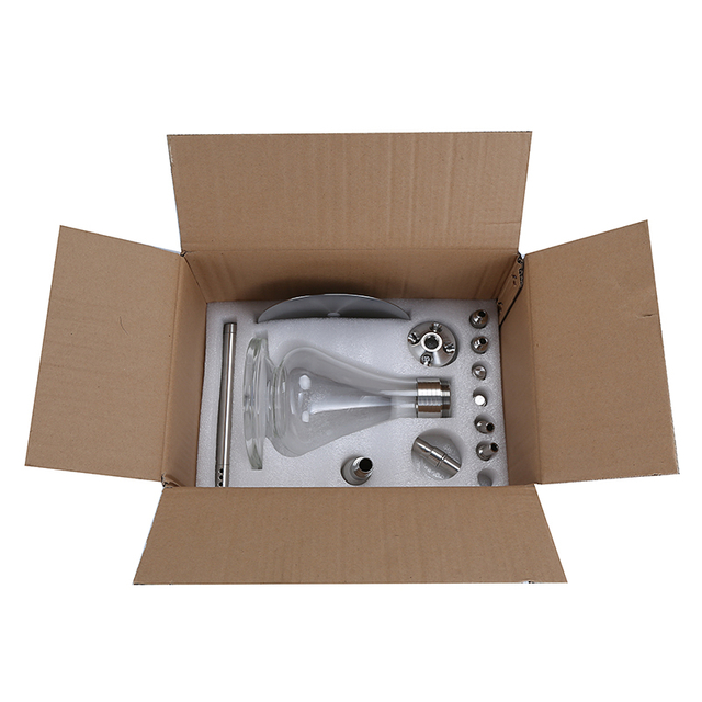 Luxury Stainless Steel Hookah 2 Hoses