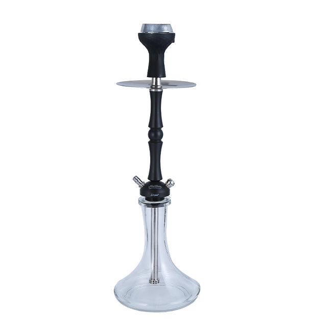 MattPear Hookah Stainless Steel Shisha Set with Silicone Bowl And Hose Modern Shisha 