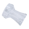 Crystal Glass Shisha Bowl Hookah Accessories Stainless Steel Mesh Screen Suitable for Charcoal Holder Heat Management 