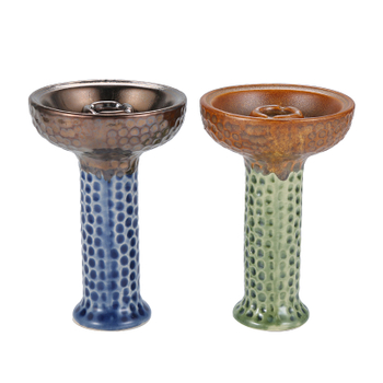 Clay Phunnel Hookah Bowl with Glaze Superior Hookah Head Fits for Hookah HMD Hookah Foil for Better Shisha Narguile Smoking