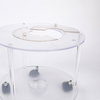 New Design Acrylic Hookah Table Portable Stands Shisha Tisch Shisha Table