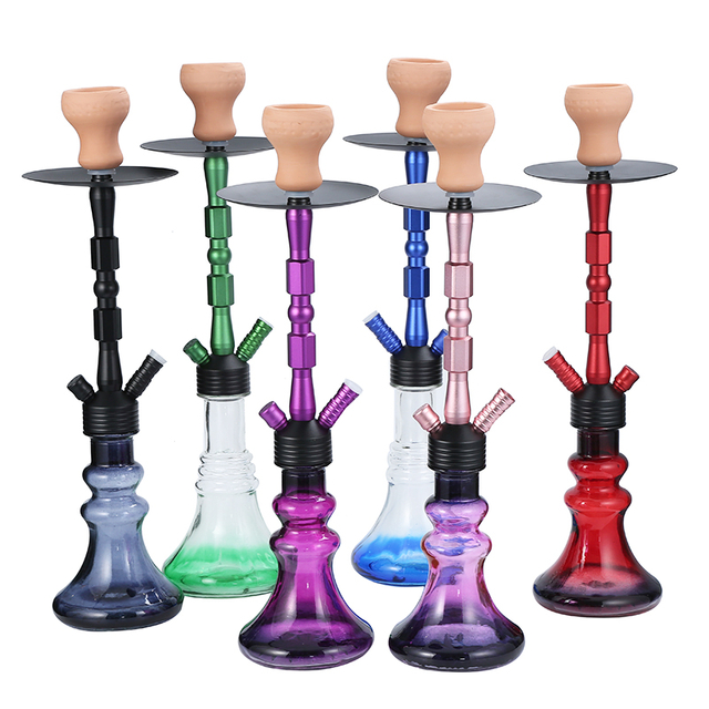 Aluminum Shisha Hookah with New Design Stem
