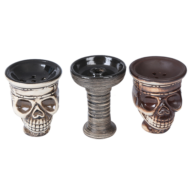 Hookah Bowl Ceramic - Shisha Hookah Head Sheesha Tobacco Bowl Accessories