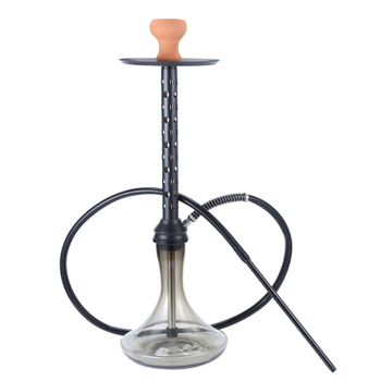 Good Selling Luxurious Stainless Steel Metal Large Glass Big Hookah