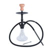 Luxury Aluminum Hookah Set With Crystal Glass Vase 