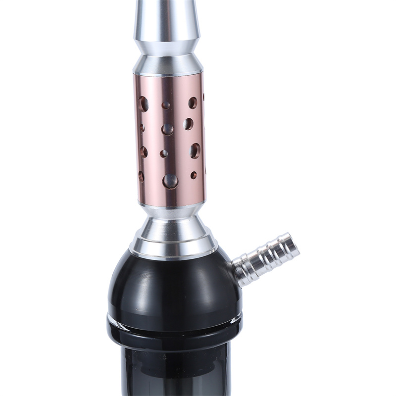 Large Hookah Set 1 Hose Premium Glass Hookah Kit with Shisha Accessories