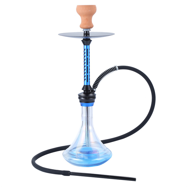 Strong Glass Metal Hookah Set with Accessories