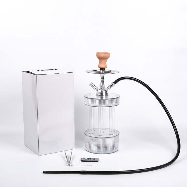 New design mini plastic 1 hose hookah with accessories