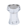 Crystal Glass Shisha Bowl Hookah Accessories Stainless Steel Mesh Screen Suitable for Charcoal Holder Heat Management 