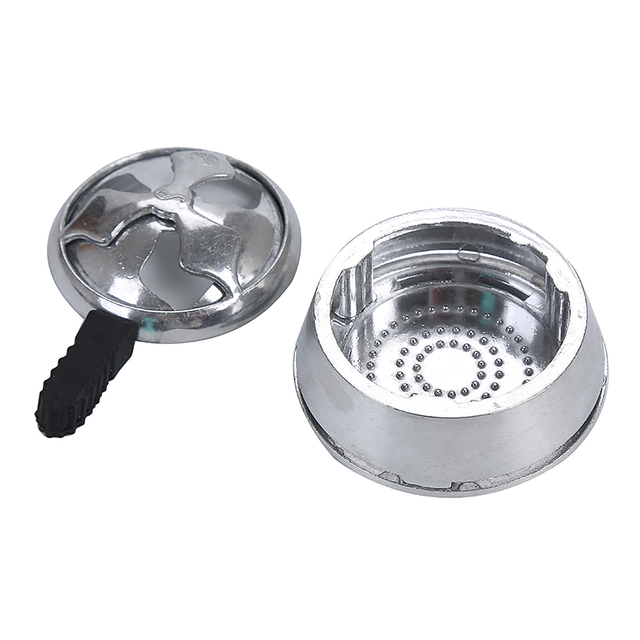 Aluminum Shisha Bowl Hookah Heat Management Device - Perfect for Tastier Hookah Flavor And Longer Lasting Smoke Sessions