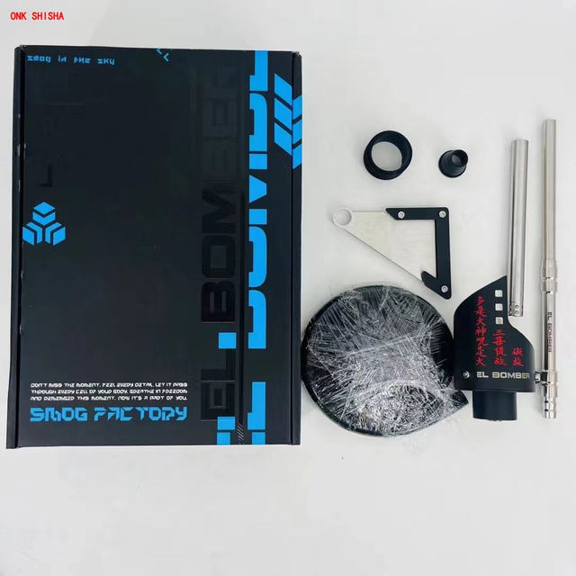 El Bomber Shuriken EL BOMBER HOOKAH Shuriken Russian El Bomber Aluminum Hookah
