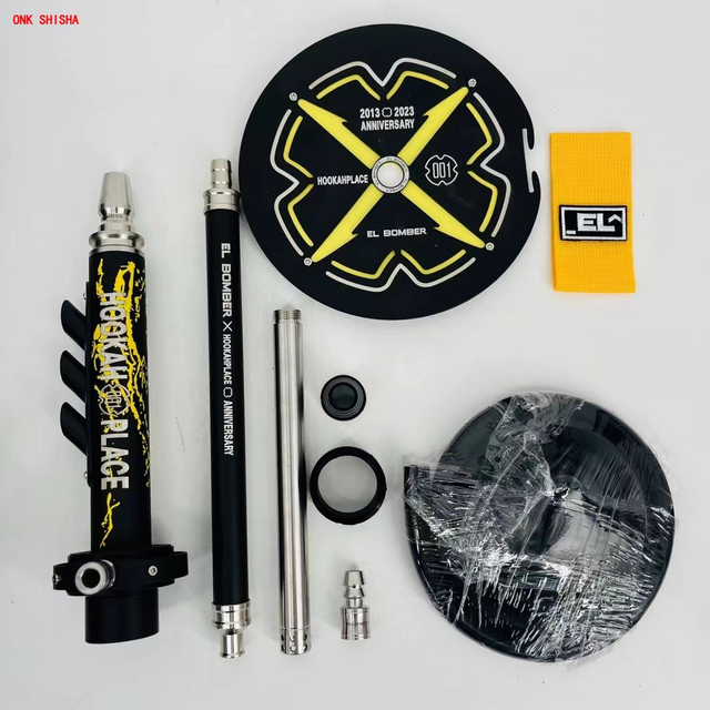 EL BOMBER HOOKAH PLACE El Bomber x Hookah Place Gift Box Aluminum Russian Design Shisha EL HOOKAH PLACE Shisha Gift Box