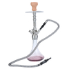 Premium 4 Hose Hookah Set Aluminum Shisha Kit with Coal Tongs Ashtray And Ceramic Bowl