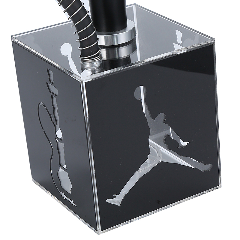 Amazon Cheap Wholesale Custom Cube Deluxe Square Travel Hookah