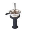 Hookah Bowl Silicone 1 Hole Phunnel Bowl Perfect with Charcoal Holder Black Shisha Bowl