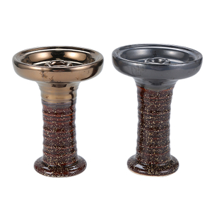 Premium Ceramic Hookah Bowl with Central Wide Funnel Shisha Bowl Great for All Shisha Flavors Hookah Accessories