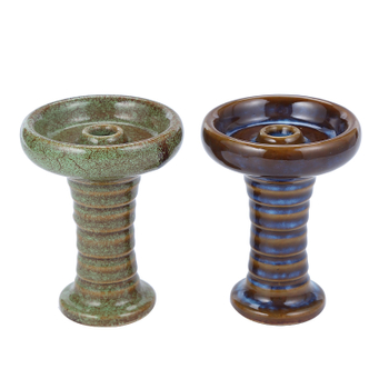 Pivot Clay Shisha Bowl with Glaze Great for All Shisha Flavors Smoking