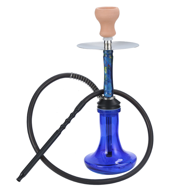 New Portable Wholesale Moze Hookahs Resin Stainless Steel Shisha Hookah 