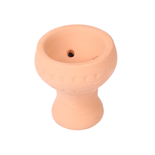 Hookah Bowl Red Clay Ceramic Shisha Pipe Nargile Tobacco Accessories