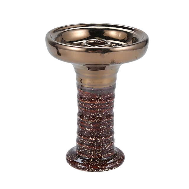 Premium Ceramic Hookah Bowl with Central Wide Funnel Shisha Bowl Great for All Shisha Flavors Hookah Accessories