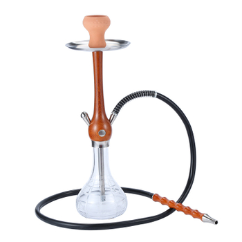 Wood Hookahs Complete Set Modern Hookah with Leather Case